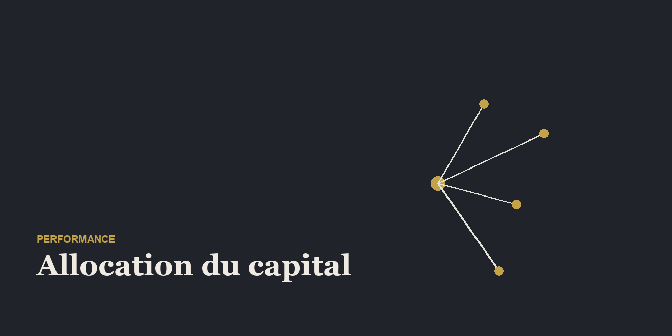 Allocation du capital : le vrai levier de création de valeur